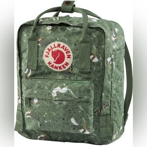 FJÄLLRÄVEN Kanken Art Mini Backpack 7L- Green Fable